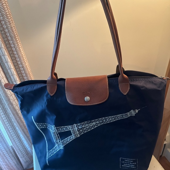 Vintage Longchamp Eiffel Tower Tote - Large - Picture 2 of 4